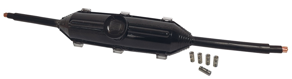 BOITE RESINE JONCTION 5X16 AVEC CONNECTIQUE *