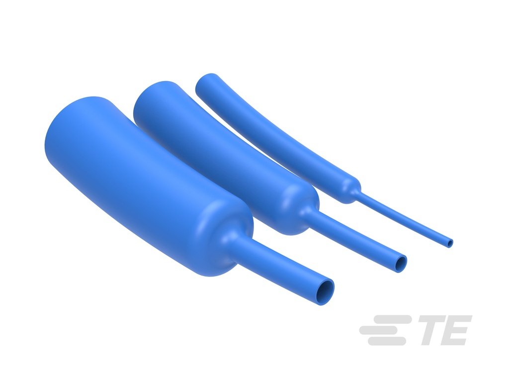 GAINE THERMORETRACTABLE PAROI MINCE CGPT 25.4/12.7 BLEU 1M